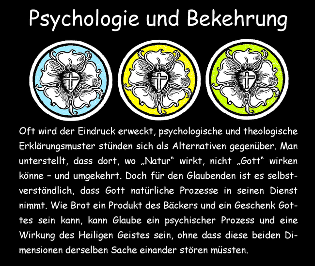 Psychologie und Bekehrung