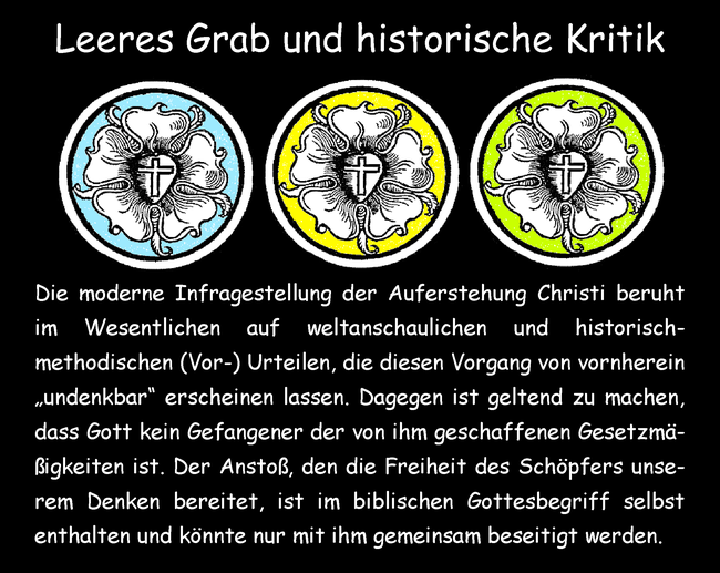 Leeres Grab und historische Kritik