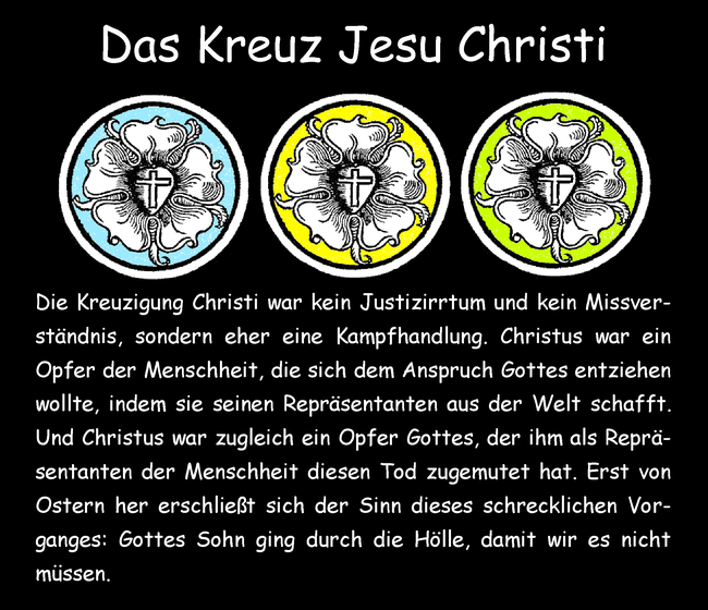 Das Kreuz Jesu Christi