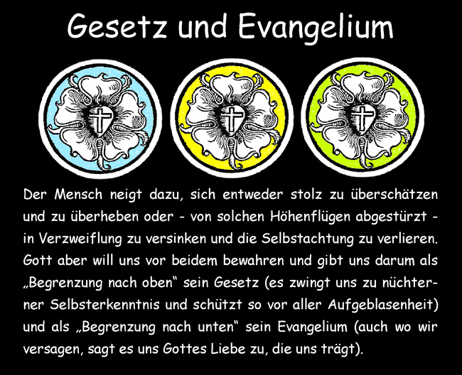 Gesetz und Evangelium