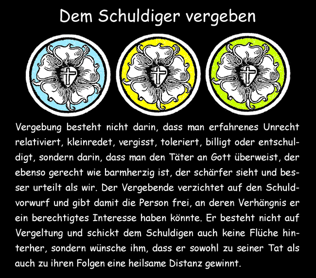 Dem Schuldiger vergeben