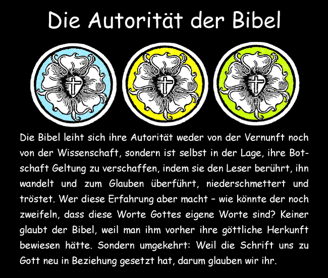 Die Autorität der Bibel