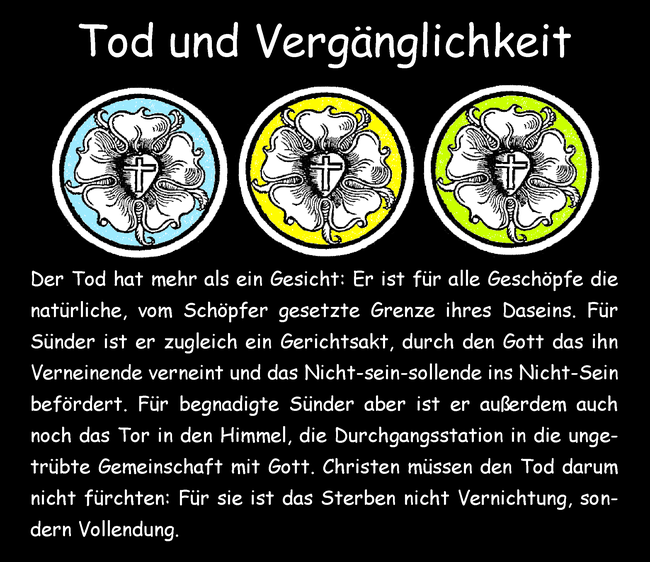 Tod und Vergänglichkeit