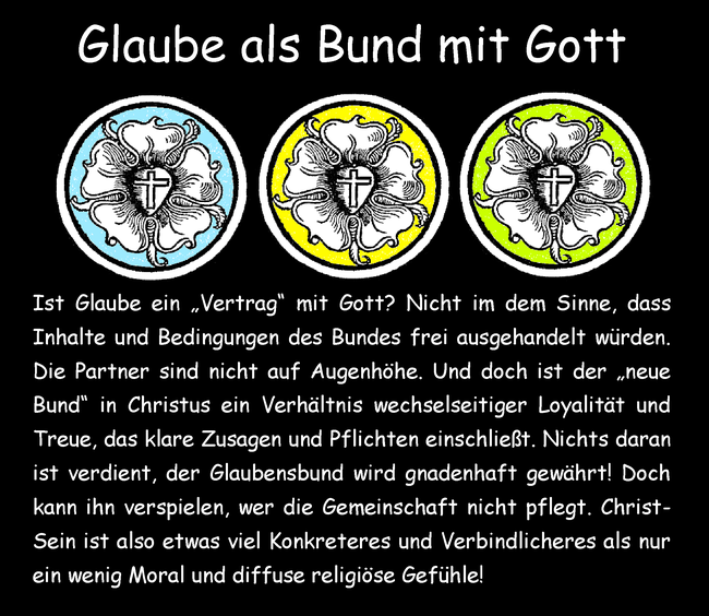 Glaube als Bund mit Gott