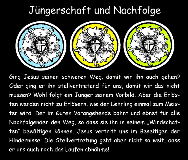 Jüngerschaft und Nachfolge