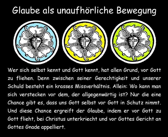 Glaube als unaufhörliche Bewegung