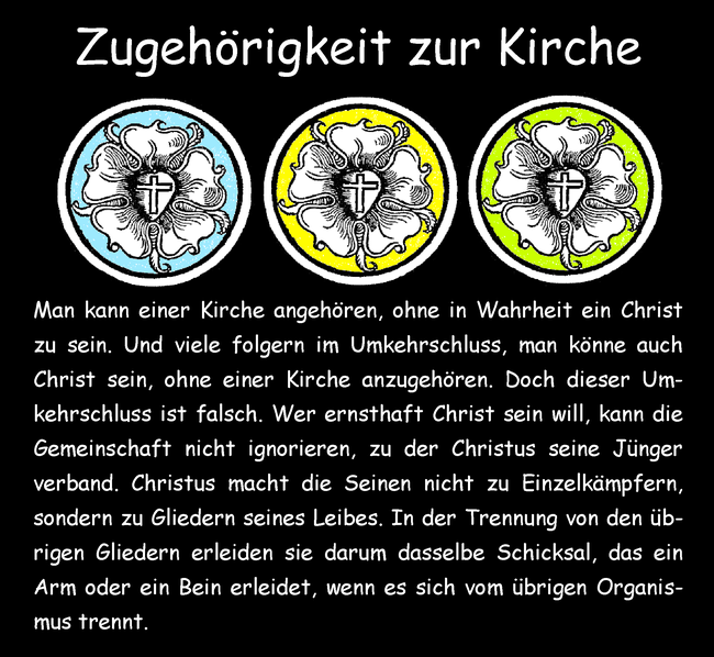 Zugehörigkeit zur Kirche