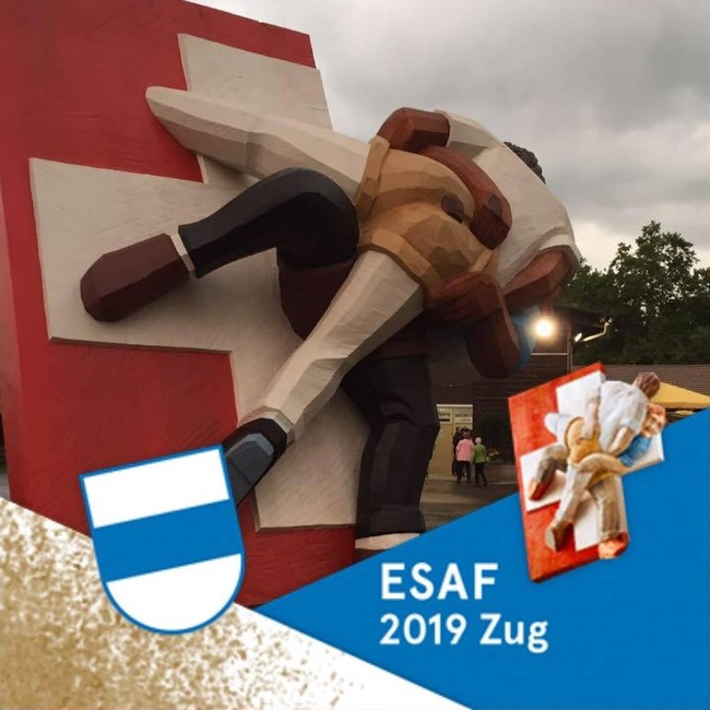 Diese Kunstwerk ist topaktuell vom ESAF 2019, der untenstehende Text schon nostalgisch und stammt aus dem Jahr 2013 (Bild: Markus Hauser, Zug)