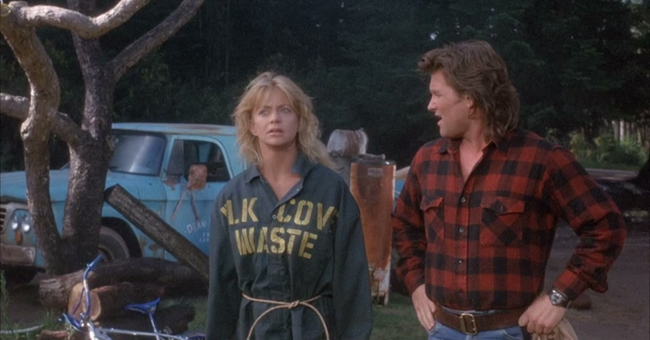 Goldie Hawn & Kurt Russell in Overboard