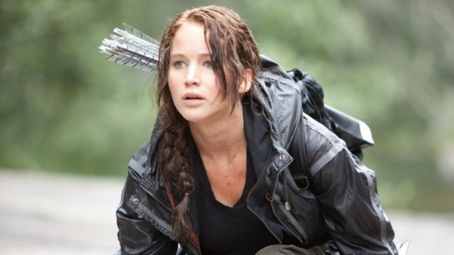 Jennifer Lawrence in The Hunger Games