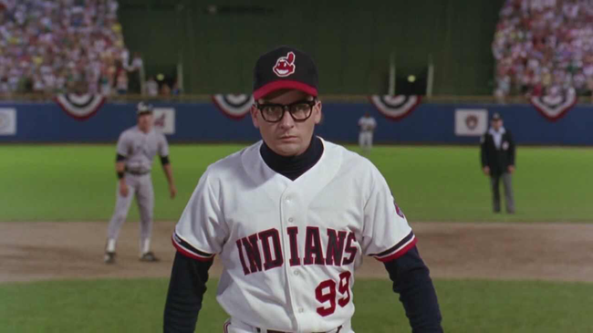 Charlie Sheen in Major League