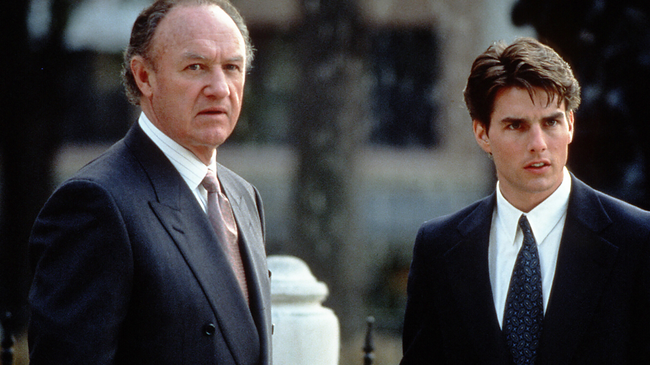 Gene Hackman & Tom Cruise in The Firm