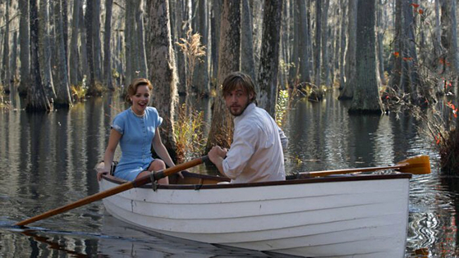 Rachel McAdams & Ryan Gosling in The Notebook