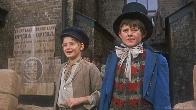 Mark Lester & Jack Wild in Oliver!