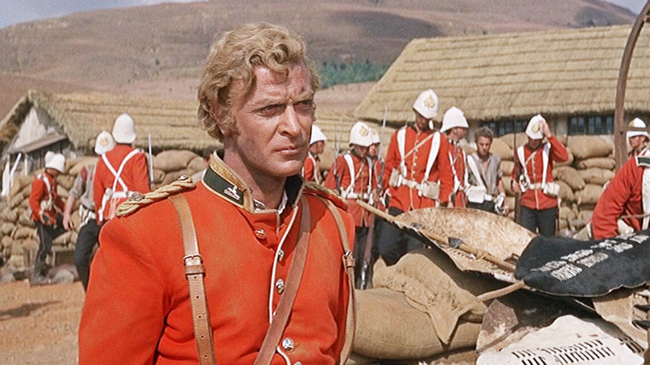 Michael Caine in Zulu