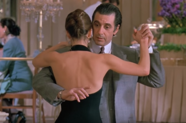 Al Pacino (& Gabrielle Anwar) in Scent of a Woman