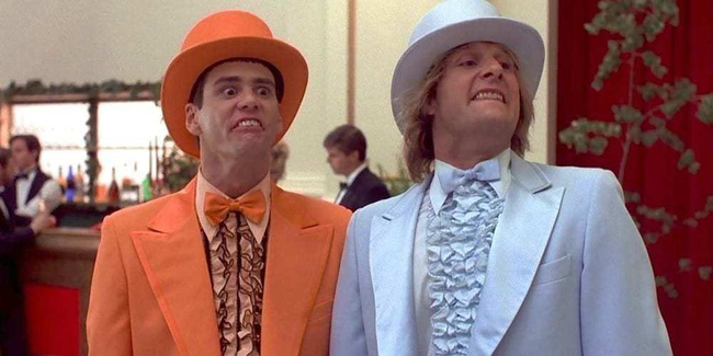 Jim Carrey & Jeff Daniels in Dumb & Dumber