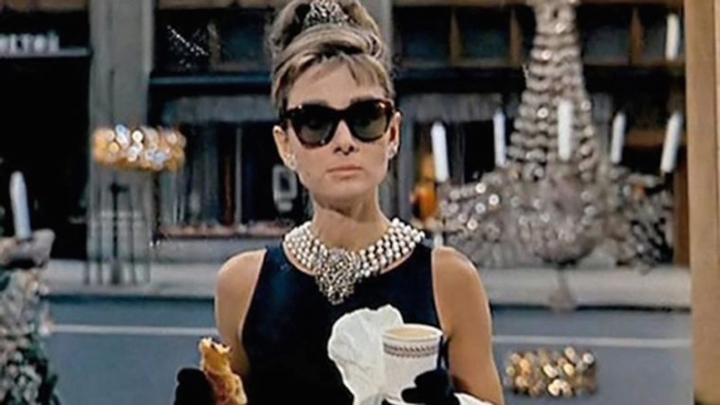 Audrey Hepburn in Breakfast At Tiffany's