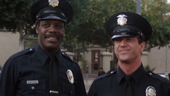 Danny Glover & Mel Gibson in Lethal Weapon 3