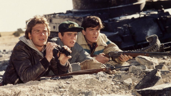The cast of Red Dawn