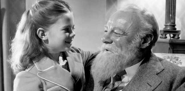 Natalie Wood & Edmund Gwenn in Miracle on 34th Street