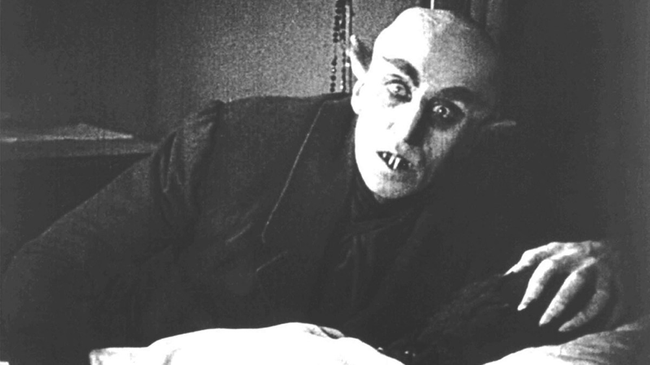 Max Schreck in Nosferatu