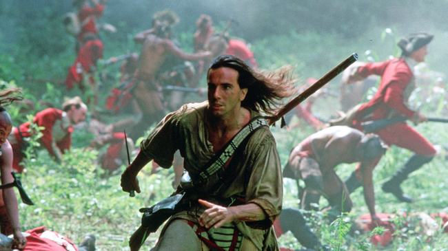 Daniel Day-Lewis in The Last of the Mohicans