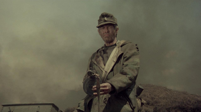 James Coburn in Cross of Iron