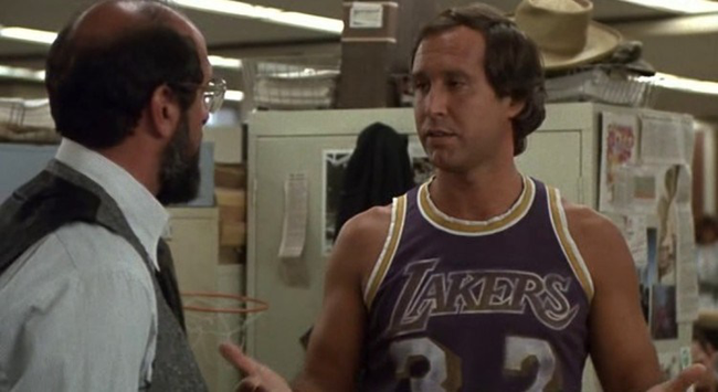 Chevy Chase in Fletch