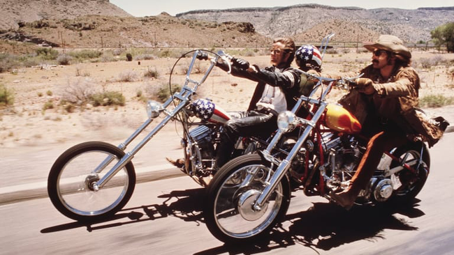 Peter Fonda & Dennis Hopper in Easy Rider