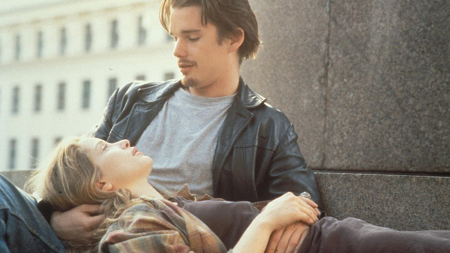 Ethan Hawke & Julie Delpy in Before Sunrise