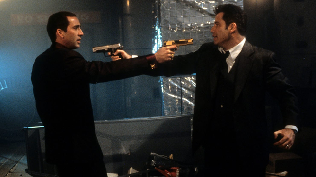 Nicolas Cage & John Travolta in Face/Off