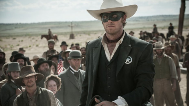 Armie Hammer in The Lone Ranger