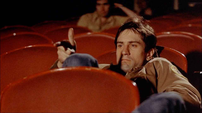 Robert DeNiro in Taxi Driver