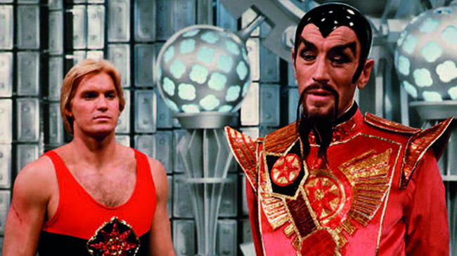 Sam J. Jones & Max Von Sydow in Flash Gordon