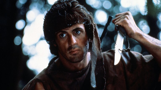 Sylvester Stallone in First Blood