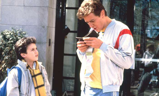 Fred Savage & Judge Reinhold in Vice Versa