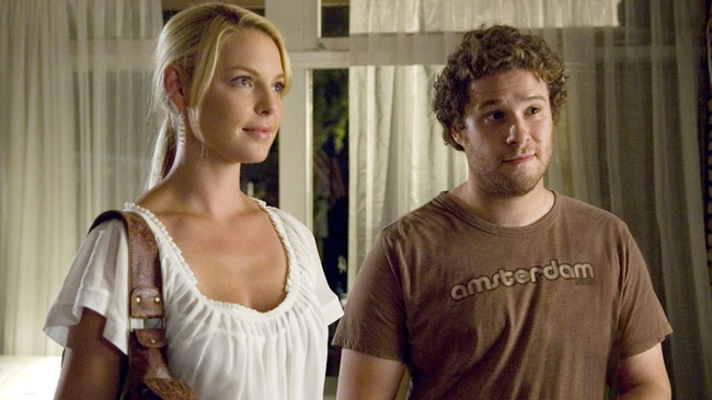 Katherine Heigl & Seth Rogen in Knocked Up