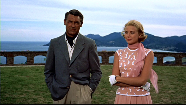 Cary Grant & Grace Kelly in To Catch A Thief