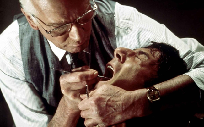 Laurence Olivier & Dustin Hoffman in Marathon Man