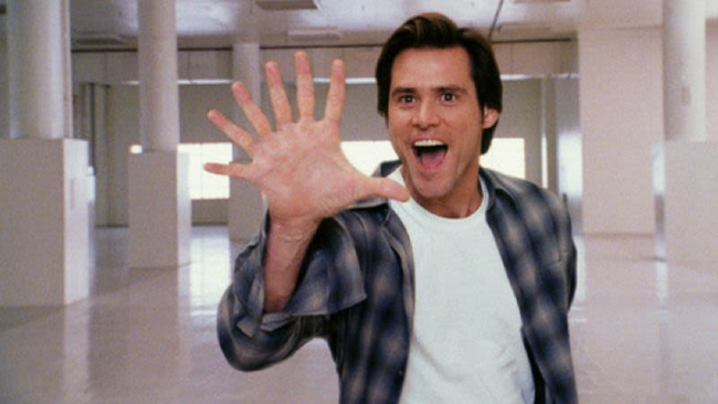 Jim Carrey in Bruce Almighty