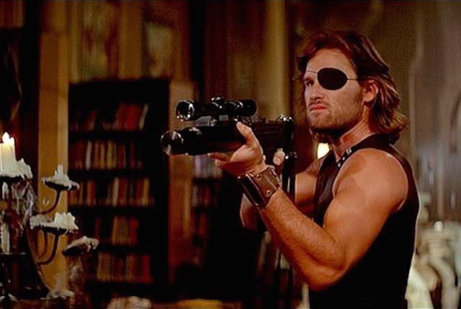 Kurt Russell in Escape from New York