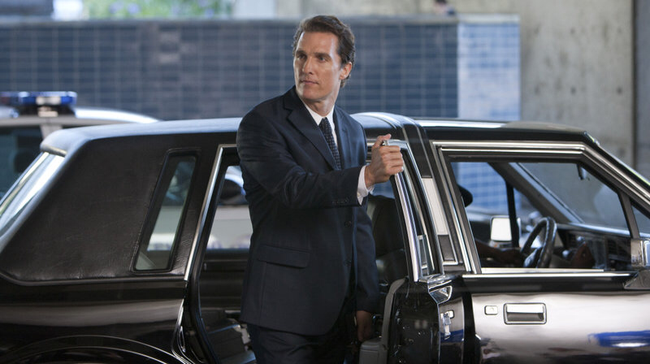 Matthew McConaughey in The Lincoln Lawyer