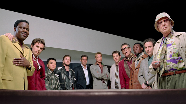 The cast of Ocean's Eleven