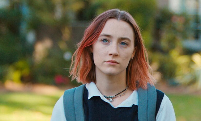 Saoirse Ronan in Lady Bird