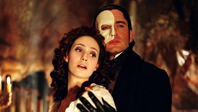 Emmy Rossum & Gerard Butler in The Phantom of the Opera