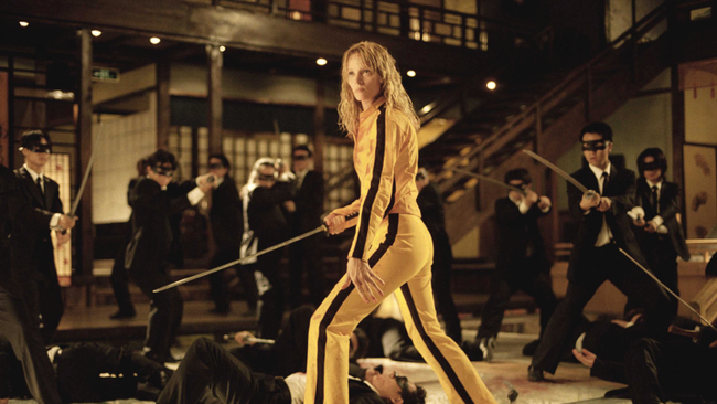 Uma Thurman in Kill Bill: Vol 1