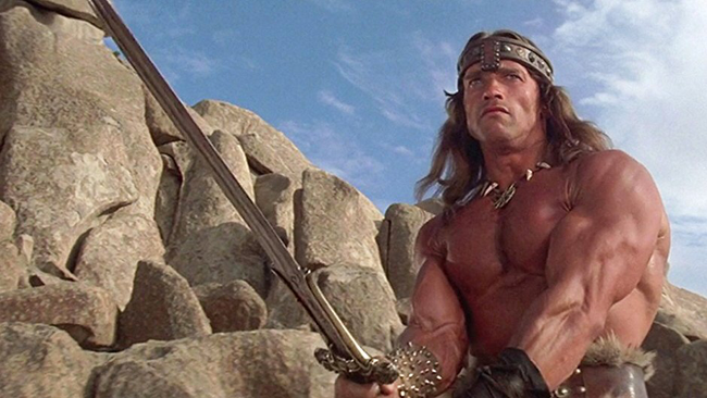 Arnold Schwarzenegger in Conan the Destroyer