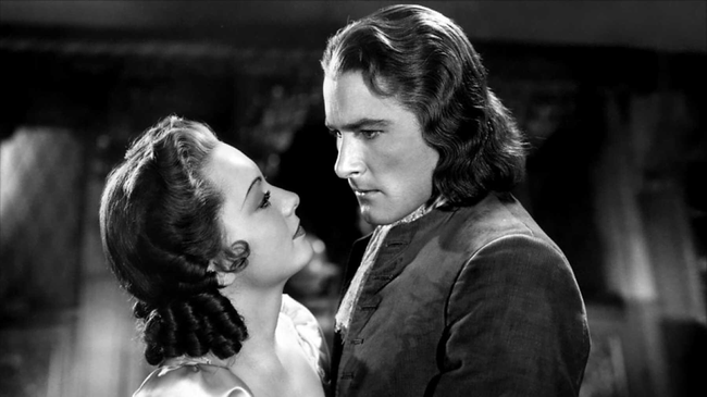 Olivia de Havilland & Errol Flynn in Captain Blood