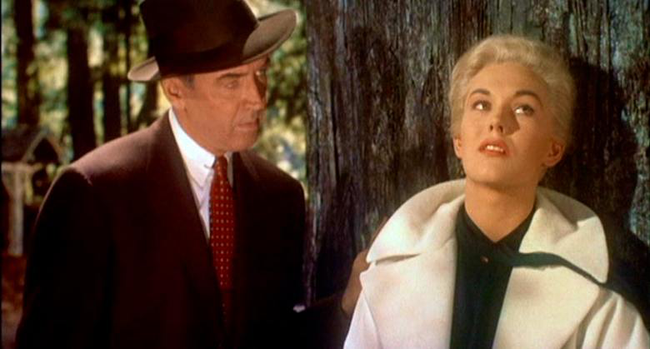 James Stewart & Kim Novak in Vertigo